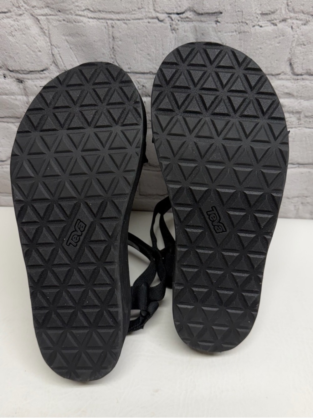 Teva Black Platform Sport Sandals - Picture 4 of 9